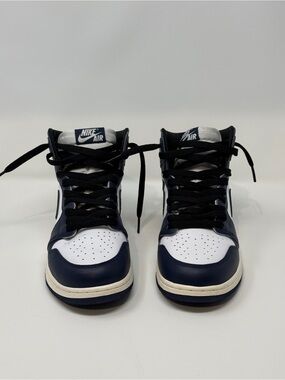 Size 7Y- Nike Air Jordan 1 Retro High Midnight Navy